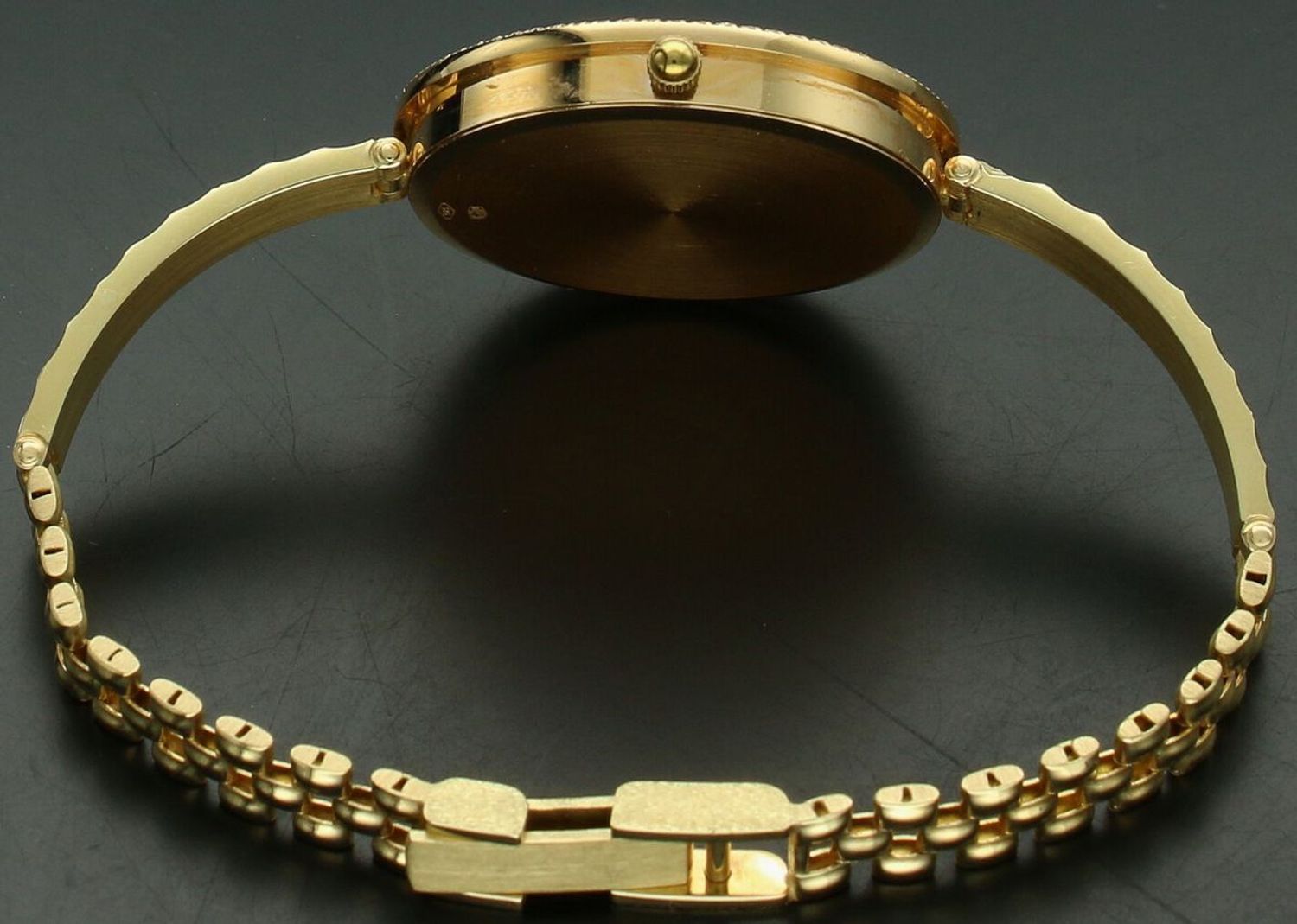 Damski zegarek złoty GENEVE próba 585, cyrkonie GENEVE AP128-4037.jpg